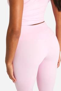 Leggings de mujer Diseño único para gimnasio y mallas de calle al aire libre Logotipo personalizado y totalmente personalizado Elástico sin costuras - Product Image 4