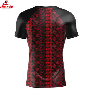 Camiseta Deportiva para Hombre 2026, de Secado Rápido, Transpirable, Compresión, con Logotipo Sublimado Personalizado para Gimnasio - Product Image 4