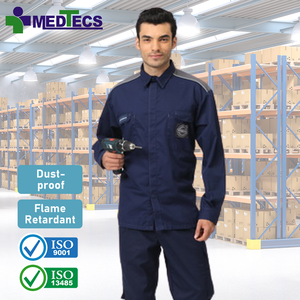 ISO9001ผู้ผลิตสีฟ้าเสื้อช่างเครื่องแบบเสื้อทำงานสำหรับผู้หญิง - Product Image 1