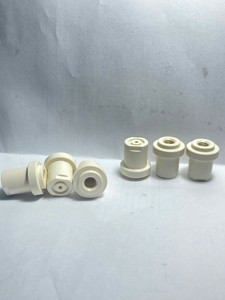 Pièce de guidage de fil en tube céramique POM PEEK durable, œillet à col simple pour équipement textile, pièce de rechange de précision, marque personnalisée - Product Image 1