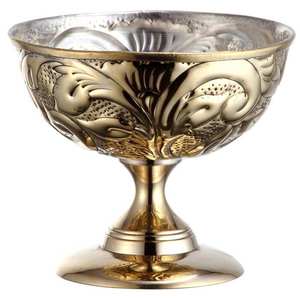 <b>Ice</b> <b>Cream</b> <b>Cup</b> Holder Premium Quality High Gold Plated <b>Ice</b> <b>Cream</b> <b>Cup</b> Holder Elegant for Home Hotel Restaurant Serving Use - Product Image 3