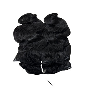 Corps Ondulé Lâche Bouclés Bande Naturel Vietnamien Cheveux Humains Double Dessiné Cuticule Extensions de Cheveux Cheveux Bruts Prix de Gros - Product Image 2