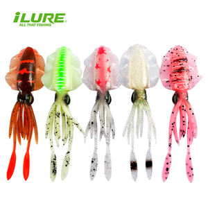 Ocean <b>Boat</b> Fishing Squid Bait PVC Vivid Swimming Posture Multi Color Dionic Design Artificial Soft Bait Fishing Lures - Product Image 2