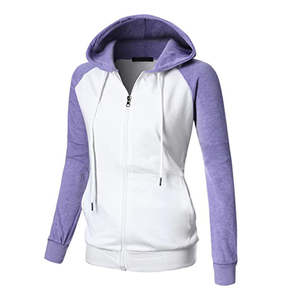 High Quality Women's Hoodie 100%Cotton Long Sleeve Pullover <b>White</b> <b>Crop</b> <b>Top</b> Design Reasonable Price Women Hoodies & Sweatshirts - Product Image 2