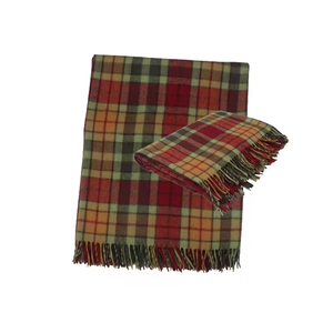 Manta de lana de Otoño de Buchanan, nuevo diseño, tejido suave a precio mayorista - Product Image 2