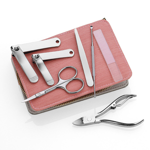 ชุดทำเล็บมือและเล็บเท้าคุณภาพสูงมาใหม่อุปกรณ์ทำเล็บทำจากสเตนเลสสตีลแบบกำหนดเองการออกแบบที่มีสีสันรวมถึงที่ดัดขนตา - Product Image 3