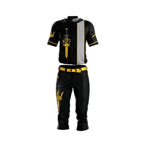 Uniforme de baseball personnalisé léger, respirant, à séchage rapide, grande taille, unisexe, vêtements de sport, couleur personnalisée, prix avantageux, vente chaude - Product Image 2