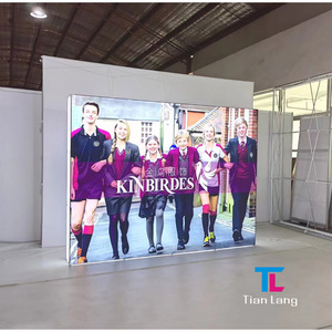 Cabina de exposición portátil para Feria Comercial Grande, caja LED SEG plegable emergente, montaje rápido para eventos de Hotel, Fondo de pared de firma - Product Image 6