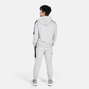 2025 Polaire En Gros De Haute Qualité Logo Personnalisé Impression Meilleure Conception Hommes Fitness Porter Survêtement en Différentes Couleurs - Product Image 4