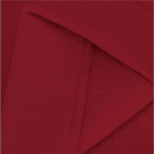 Ensemble de survêtement deux pièces décontracté à capuche pour femme, couleur unie rouge, sweat-shirts et pantalons de jogging - Product Image 5