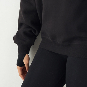 Sweat-shirt tendance pour femme, manches longues, toucher doux, prix abordable, idéal pour les sorties décontractées en extérieur et à porter toute la journée en hiver. - Product Image 3