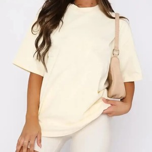 Camiseta Oversize 100% Algodón para Mujer Top de Verano Personalizable de Calidad Premium - Product Image 6
