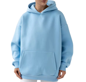 Pull-over en molleton rose avec logo personnalisé des fabricants Sweatshirts à capuche Respirant pour femmes Sports Street Training Jogging pour l'hiver - Product Image 6