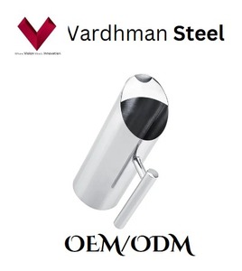 Carafe à eau en acier inoxydable, pichet à boisson en acier, pichet à boisson en acier inoxydable, pichet de service en acier, pichet à verser - Product Image 5