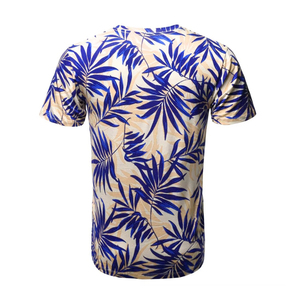 เสื้อยืดเย็บตะเข็บตัดกันสำหรับผู้ชายมาใหม่ ดีไซน์ทันสมัย เสื้อผ้าลำลองสไตล์คนเมือง - Product Image 1