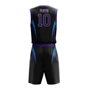 Uniforme de basket-ball de haute qualité pour hommes Style d'entraînement confortable et durable avec conception personnalisée et Logos pour hommes - Product Image 3