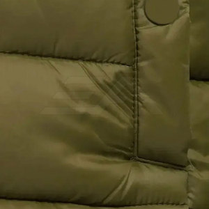 Vestes d'hiver matelassées pour femmes grandes tailles, très vendues, de haute qualité, respirantes, écologiques, col montant, en polyester et nylon tricoté - Product Image 6