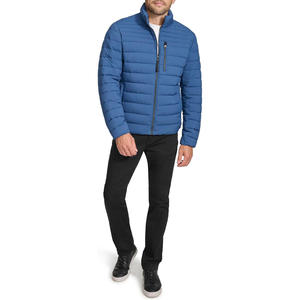 Outdoor Puffer <b>Hoodie</b> Mens Jacket Lightweight And Comfortable <b>Quilted</b> Winter Outerwear For Men - Product Image 2