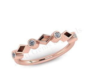 2025 hermosa banda de compromiso de Plata de Ley 925 para mujer, hallazgos de joyería de circón genuino, componentes, joyería de calidad de exportación - Product Image 2