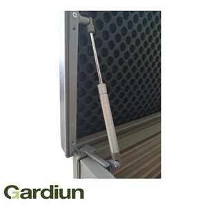 Baúl de Jardín de Resina de 390L con Asiento y Amortiguadores |   Artículos para Jardín Exterior |   Producto Listo para Enviar desde España - Product Image 2