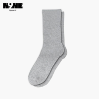 Chaussettes de sport pour hommes, motif dessin animé, tricotées, anti-odeur, en Spandex/Polyester, collection automne