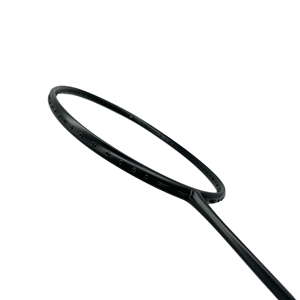 Raquette de badminton professionnelle en carbone Équipement de haute qualité du fabricant taïwanais Options de poignée dure souple avec matériau PU - Product Image 1