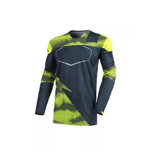 Les ensembles d'uniformes de motocross faits par polyester conçoivent en fonction du client deux costumes de motocross de morceaux avec le service d'OEM - Product Image 3