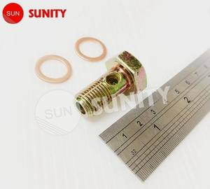Perno de purga TAIWAN SUNITY de 12mm para motor agrícola Yanmar TS60 TS70 TS80 TS105 piezas de repuesto - Product Image 1