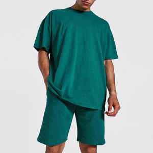 Camiseta de manga corta informal para hombre, Camiseta de algodón transpirable de diseño personalizado ajustada para hombre - Product Image 1