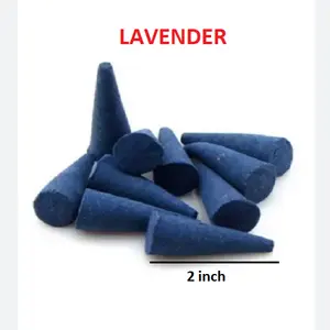 Natürliche Lavendel Weihrauch kegel Großhandel Lieferung von Best Brand (Blau)