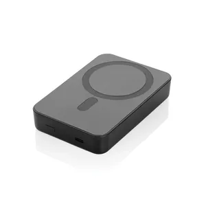 Powerbank Magnetico Ecologico Amporia, Gadget Promozionale Sostenibile - Product Image 1
