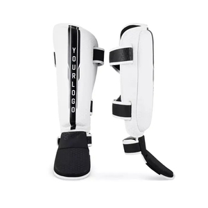 Vente en gros de protège-tibias coussinets chauds Arts martiaux coup de pied boxe Taekwondo protège-cou-de-pied MMA protège-tibia en mousse avec fonction de protection - Product Image 1