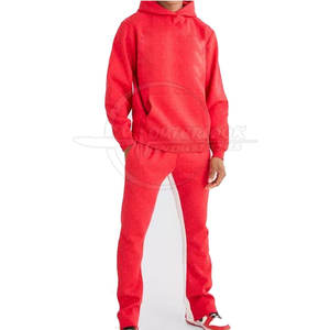 Chándal OEM personalizado lavado con ácido de diamantes de imitación para hombre Traje deportivo de invierno de talla grande de moda Opciones de color personalizadas - Product Image 5