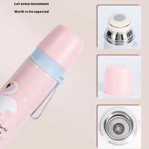 Botella de Agua Infantil de Acero Inoxidable de 350 ml, Diseño de Dibujos Animados, Venta al Por Mayor de Fábrica, Personalizable - Product Image 3