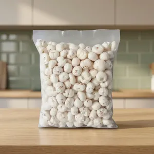 Seedly Global Premium 100% Nueces de Loto Crudas Deshidratadas en Bolsa Sellada, Makhana de Baja Humedad, Alta en Fibra y Proteína, Comida Lista para Comer - Product Image 4
