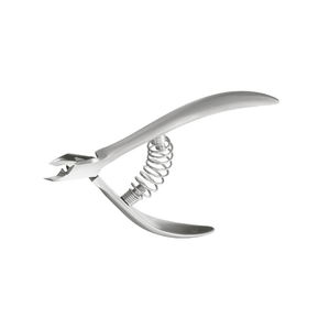 Pinzas para cutículas de juntas de regazo afiladas y finas con acabado opaco, cortadores de cutículas de acción de resorte con cuchillas de 3mm, 4 pulgadas con embalaje personalizado - Product Image 4