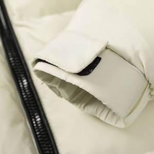 2026 New Design <b>Mens</b> Winter <b>White</b> duck down <b>Jacket</b> Casual & Sporty Color Block Design with Black Hood - Product Image 5