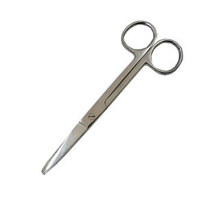 Tijera de vendaje Lister, hoja afilada en ángulo, acabado en arena, acero inoxidable, tijera fina para sala de cirugía médica - Product Image 3