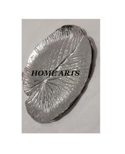 Plato de servir de hoja de Color dorado de Metal con plato de servir de postre de la mejor calidad para accesorios de Hotel - Product Image 2