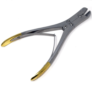 Cortador de Alambre Ortopédico TC de 230 mm, Curvo y Angulado, de Carburo de Tungsteno, Instrumento Quirúrgico para Alambre Blando y Duro, Uso Hospitalario, Certificado CE - Product Image 2