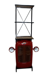 โต๊ะรับประทานอาหารแบบทันสมัยแนวอุตสาหกรรมวินเทจชั้นวางโชว์ไวน์รถบรรทุกบาร์บ้านโรงนาห้องโถงคลังสินค้าวิลล่าเฟอร์นิเจอร์ - Product Image 4