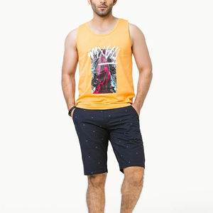 Camiseta sin mangas de entrenamiento de punto para hombre, camisetas sin mangas para culturismo, Camiseta deportiva para culturismo - Product Image 6