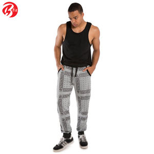 Latest Style Comfortable <b>Men</b> Jogging <b>Trousers</b> Pants Your Own Logo Design Adults Wear Printed Jogging <b>Trousers</b> Pants - Product Image 5
