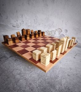 Para juego de ajedrez de madera personalizado, juego de ajedrez de gran tamaño, tablero plegable, piezas de ajedrez, juego de mesa - Product Image 3