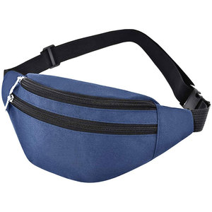 Riñonera deportiva con soporte para botella de agua, alta calidad, resistente al agua, para senderismo, ciclismo, cinturón para correr, color morado y verde - Product Image 3