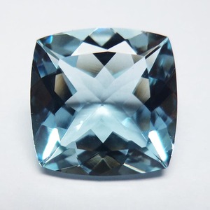 Calidad superior 100% Cojín natural Forma de corte Tamaño calibrado Piedra preciosa de Aguamarina suelta Lo mejor para anillos Colgantes y joyería OEM - Product Image 2