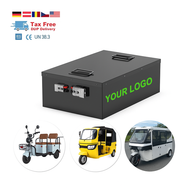 Deep Cycle 72v 60v 100ah 200ah 280ah Lithium Lifepo4 Battery for Electric Golf Carts With Fast Charger