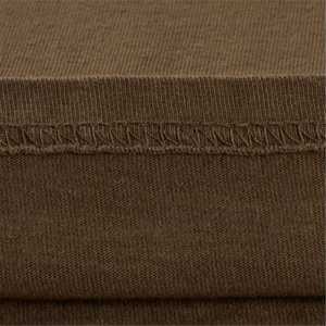 เสื้อยืดโอเวอร์ไซส์ทรงหลวมสไตล์วินเทจผ้าฝ้ายแท้ 100% คุณภาพสูงสำหรับผู้ชาย ออกแบบเองได้ เสื้อยืดโอเวอร์ไซส์ผ้าฝ้ายแท้ 100% ล้างสีแบบ Acid Wash - Product Image 3