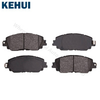 Nouvelles plaquettes de frein semi-métalliques en céramique de qualité OEM, durables, 9311, pièces automobiles, OE 04465-02570 pour Toyota Corolla