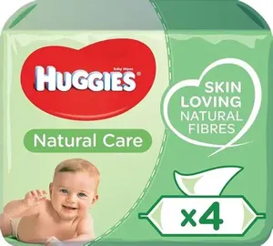 Toallitas Húmedas Huggins Naturales Reutilizables de Algodón Orgánico Sin Alcohol para el Cuidado del Bebé, Caja Grande para Recién Nacidos - Product Image 6